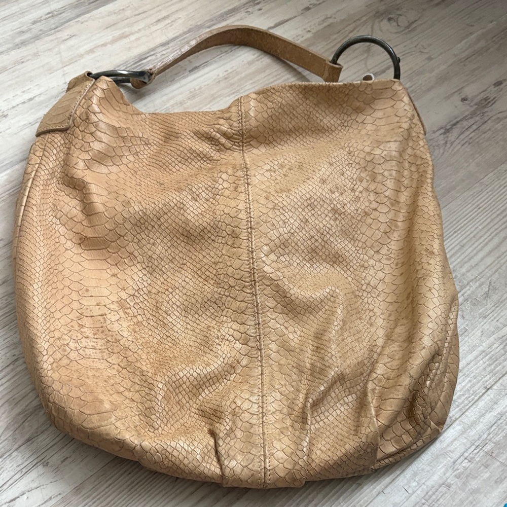 GIANNI CHIARINI Purse Hobo Bag Leather Made in Italy